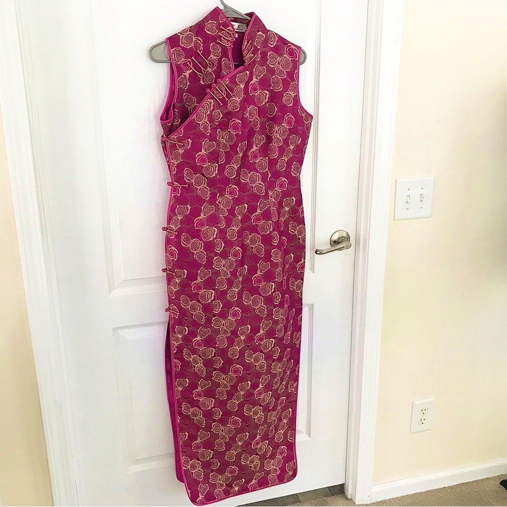 ✴️Traditional Chinese Cheongsam Formal/Wedding Dress, SzXL